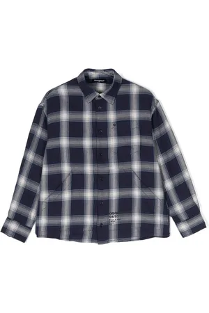 Dsquared2 Chemise en coton à carreaux