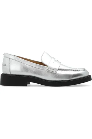 Michael Kors Mocassins Eden en cuir métallisé
