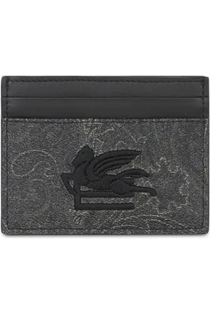 Etro Porte-cartes à motif cachemire