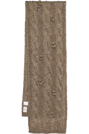 Onefifteen écharpe en maille torsadée