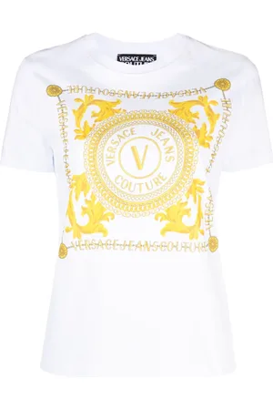 VERSACE T-shirt à logo imprimé