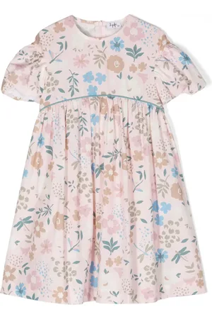 Il gufo Robe en coton à fleurs