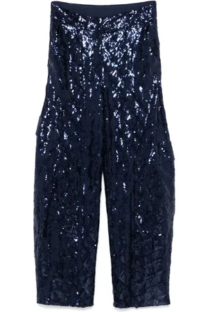 ROTATE Pantalon cargo à sequins