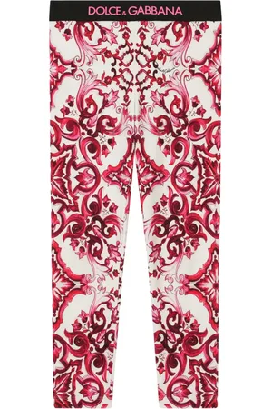 Dolce & Gabbana Legging à imprimé Majolica