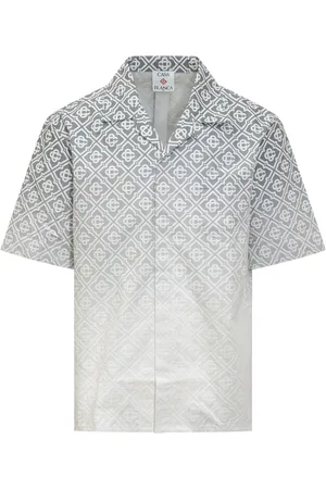Casablanca Chemise à imprimé monogrammé