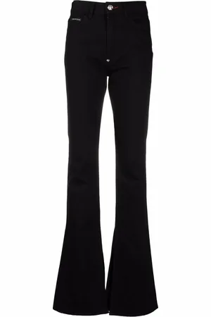 Philipp Plein Jean évasé à taille haute
