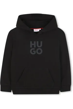 HUGO BOSS Hoodie à logo imprimé