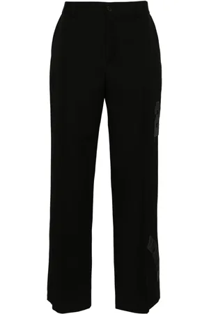 OFF-WHITE Pantalon en laine vierge à coupe droite