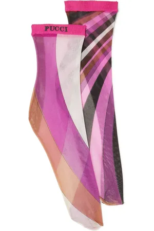 Puccini Chaussettes à imprimé iride