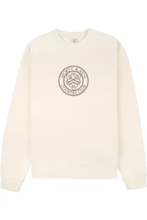 Sporty & Rich Sweat Connecticut Crest en coton