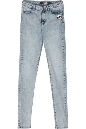 Karl Lagerfeld Jean skinny à taille haute