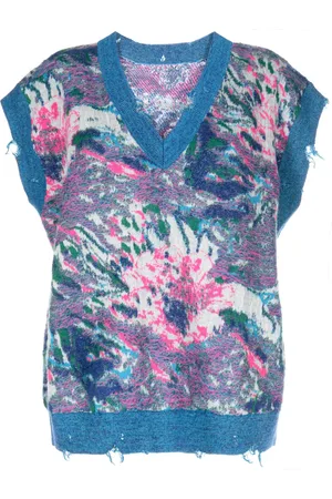 JNBY Gilet à fleurs en jacquard