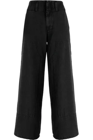 SEA Pantalon ample à taille haute