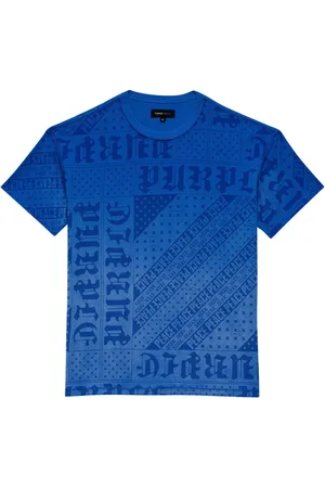 Purple Brand T-shirt en coton à logo imprimé