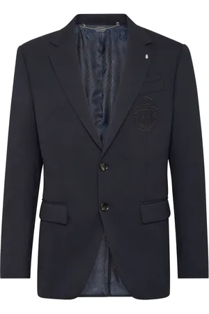 BILLIONAIRE Blazer boutonné à patch logo