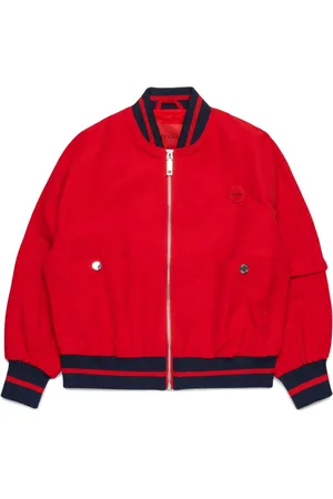 MAX&Co. Kids Veste bomber à logo appliqué