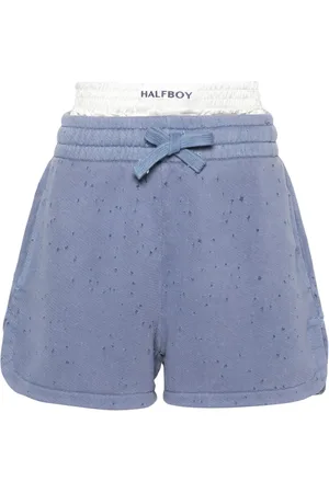 Halfboy Short superposé à effet usé