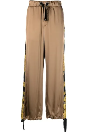 VERSACE Pantalon ample à imprimé Barocco