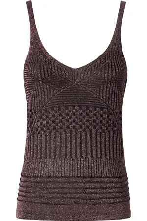 Missoni Débardeur en maille métallisée