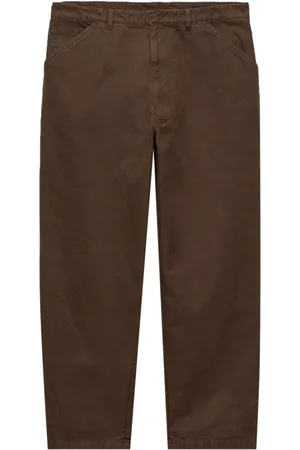 Prada Pantalon chino à plaque logo