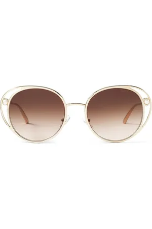Jimmy Choo Lunettes de soleil Angela à monture ronde