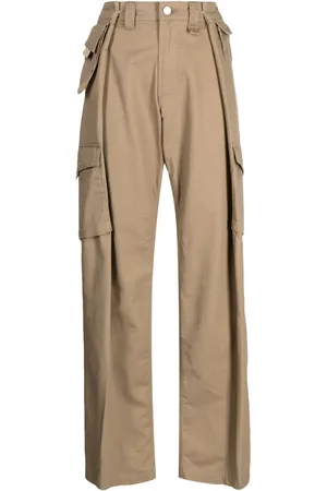 GOEN.J Pantalon ample à poches cargo