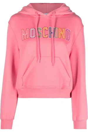 Moschino Hoodie à logo brodé