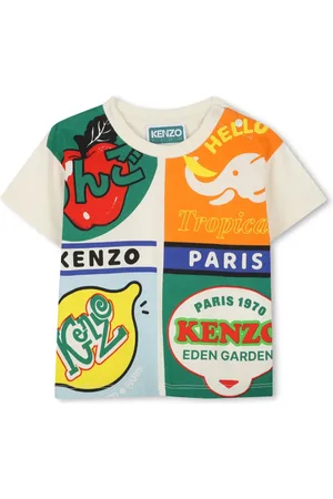 Kenzo T-shirt à imprimé graphique