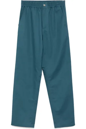 Maison Kitsuné Pantalon droit à taille élastique