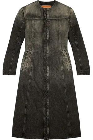 Diesel Manteau à col rond