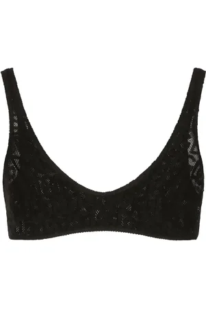 Dolce & Gabbana Soutien-gorge à logo DG en jacquard