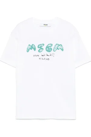 Msgm T-shirt à logo imprimé