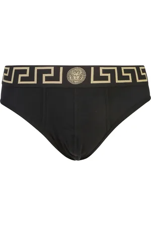 VERSACE Lot de trois sous-vêtements Greca Medusa