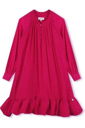 Lanvin Robe volantée à bretelles