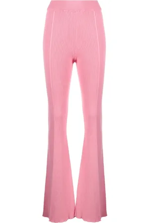 AERON Pantalon nervuré à coupe évasée