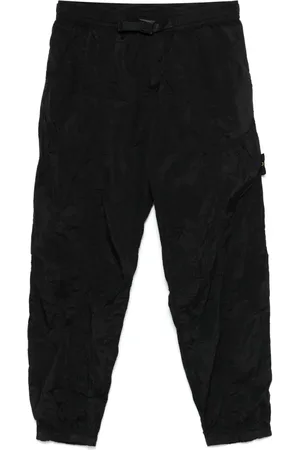 Stone Island Pantalon à taille ceinturée
