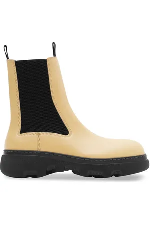Burberry Bottines chelsea Creeper en cuir