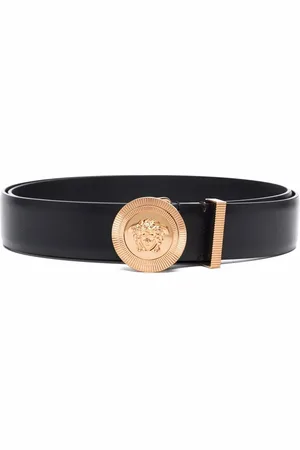 VERSACE Ceinture Medusa Biggie en cuir