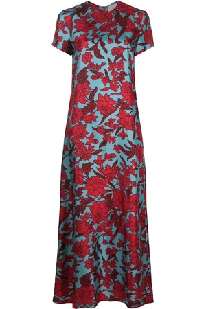 La DoubleJ Robe longue à fleurs