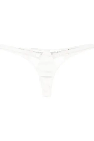 Kiki de Montparnasse String Coquette en soie