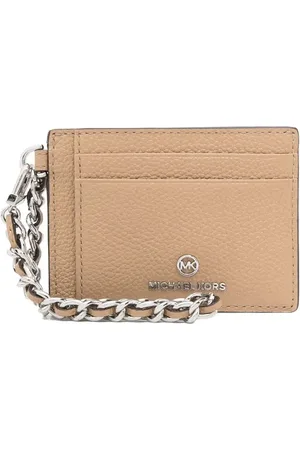 Michael Kors Petit porte-cartes à détail de chaîne