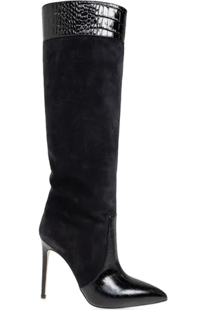 PARIS TEXAS Bottes en daim à bout pointu 105 mm