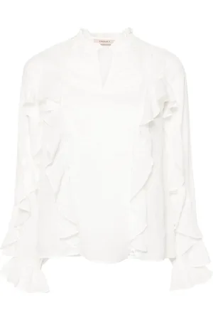 Twin-Set Blouse à volants