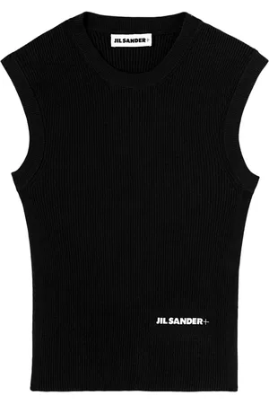 Jil Sander Débardeur à logo imprimé