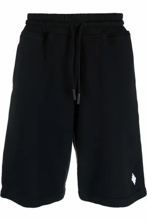 MARCELO BURLON Short de sport à motif brodé