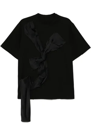 JNBY T-shirt à détail de nœud