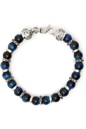 EMANUELE BICOCCHI Bracelet de perles Tiger Eye
