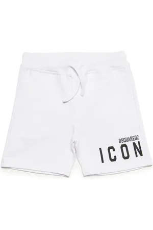 Dsquared2 Short en coton à logo imprimé