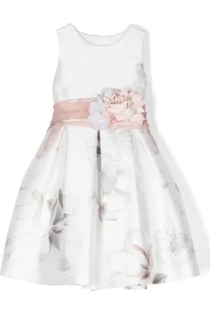 Mimilù Robe sans manches à fleurs