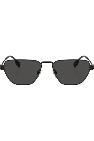 Burberry Lunettes de soleil géométriques à motif Vintage Check